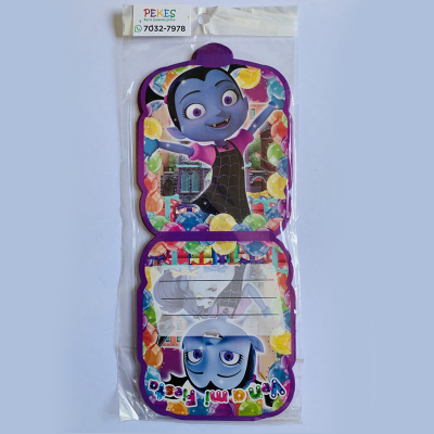 Tarjeta de Invitaciones Vampirina